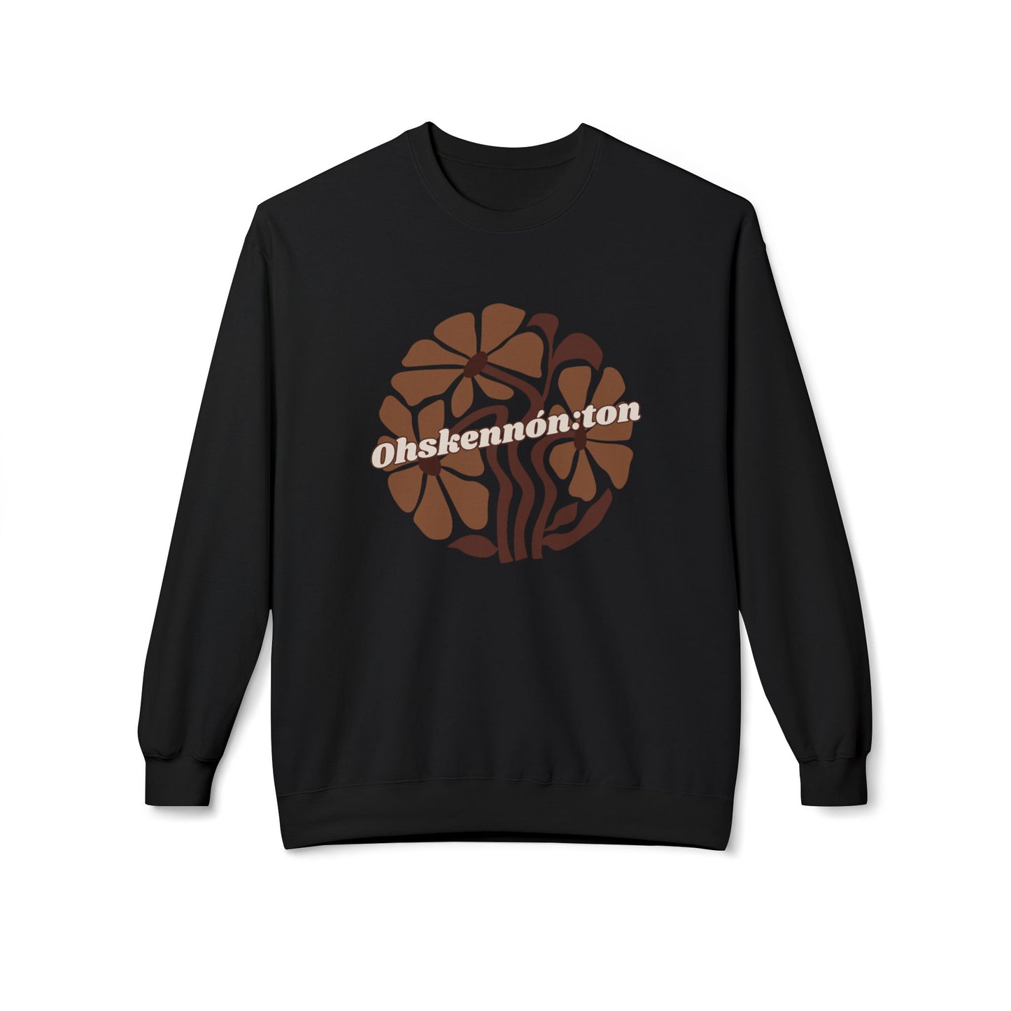 "Ohskennon:ton/Deer" Clan Unisex Fleece Crewneck Sweatshirt