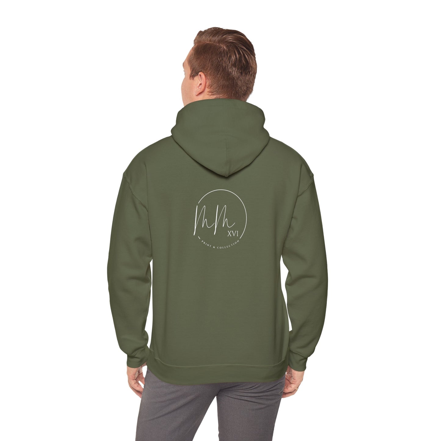 "Okwaho/Wolf" Unisex Heavy Blend™ Hooded Sweatshirt