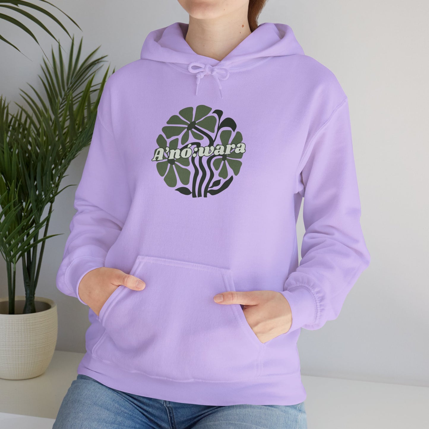 "A'no:wara/Turtle" Unisex Heavy Blend™ Hooded Sweatshirt