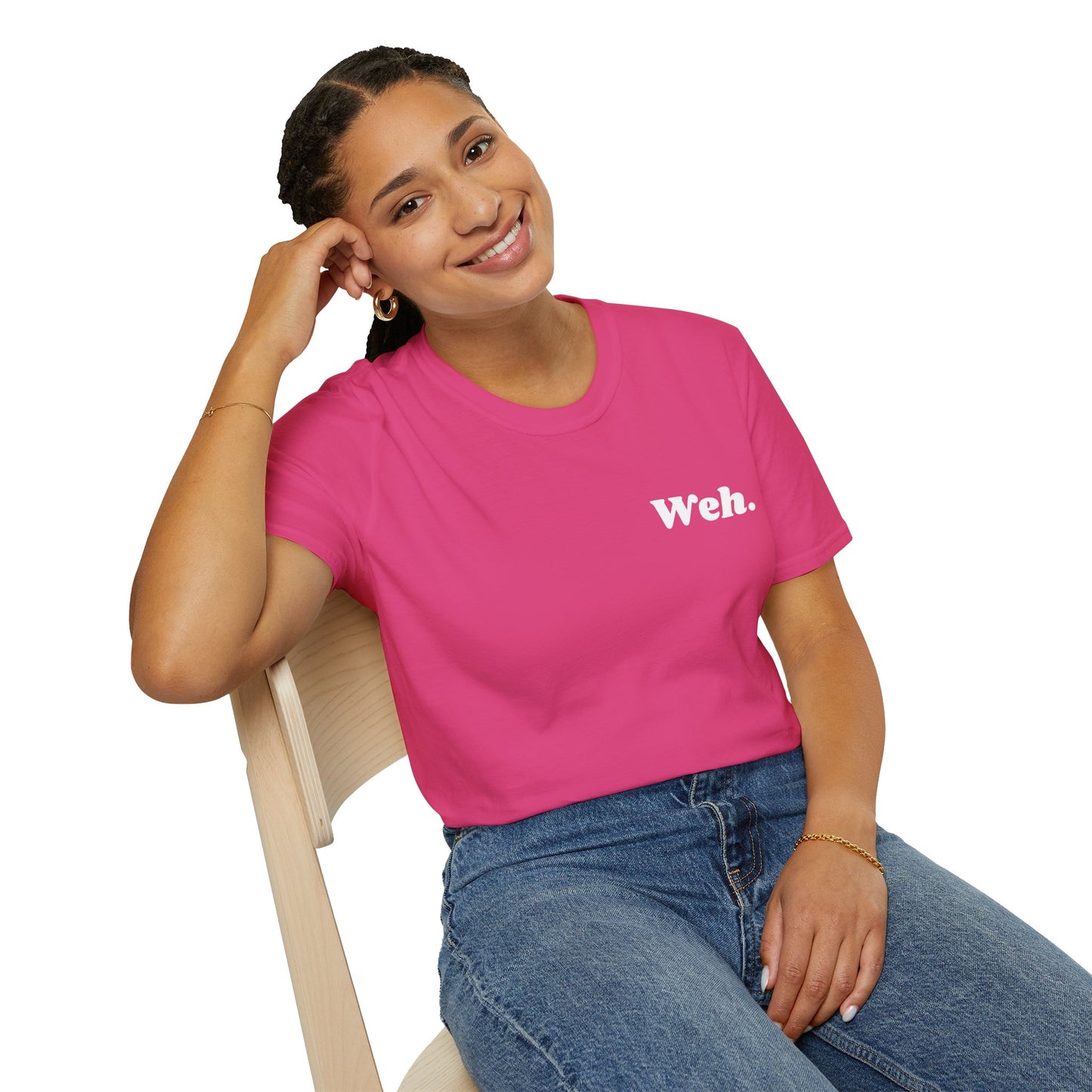 "Weh." Unisex Softstyle T-Shirt