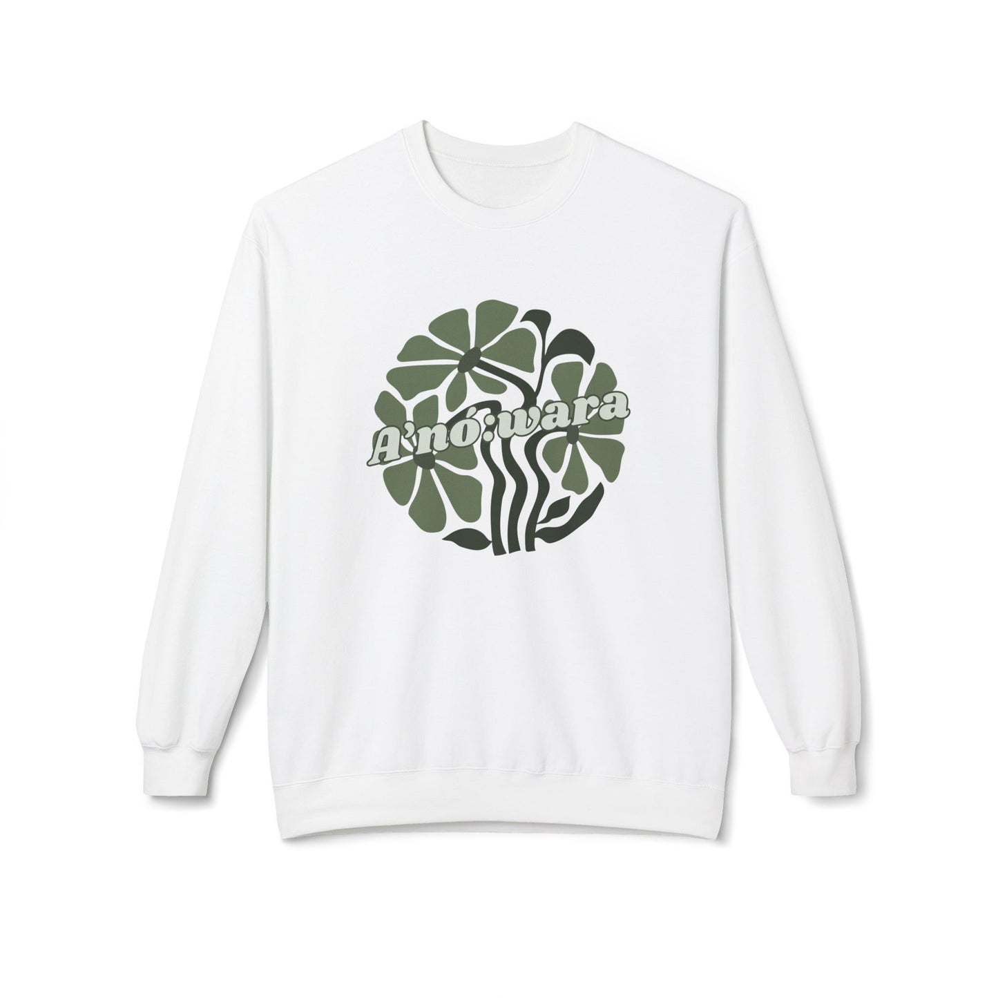 "A'no:wara/Turtle" Clan Unisex Fleece Crewneck Sweatshirt