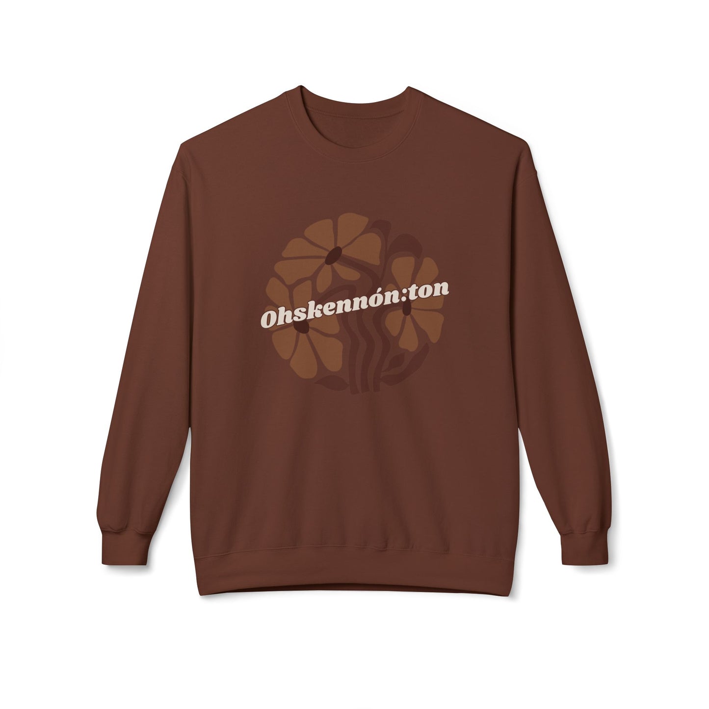 "Ohskennon:ton/Deer" Clan Unisex Fleece Crewneck Sweatshirt