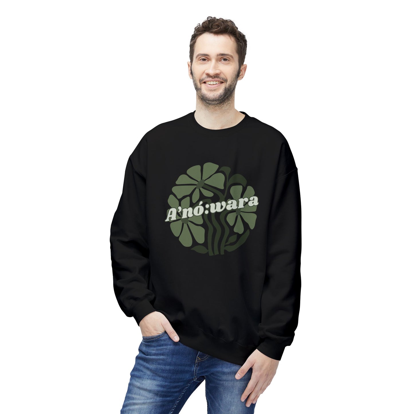 "A'no:wara/Turtle" Clan Unisex Fleece Crewneck Sweatshirt