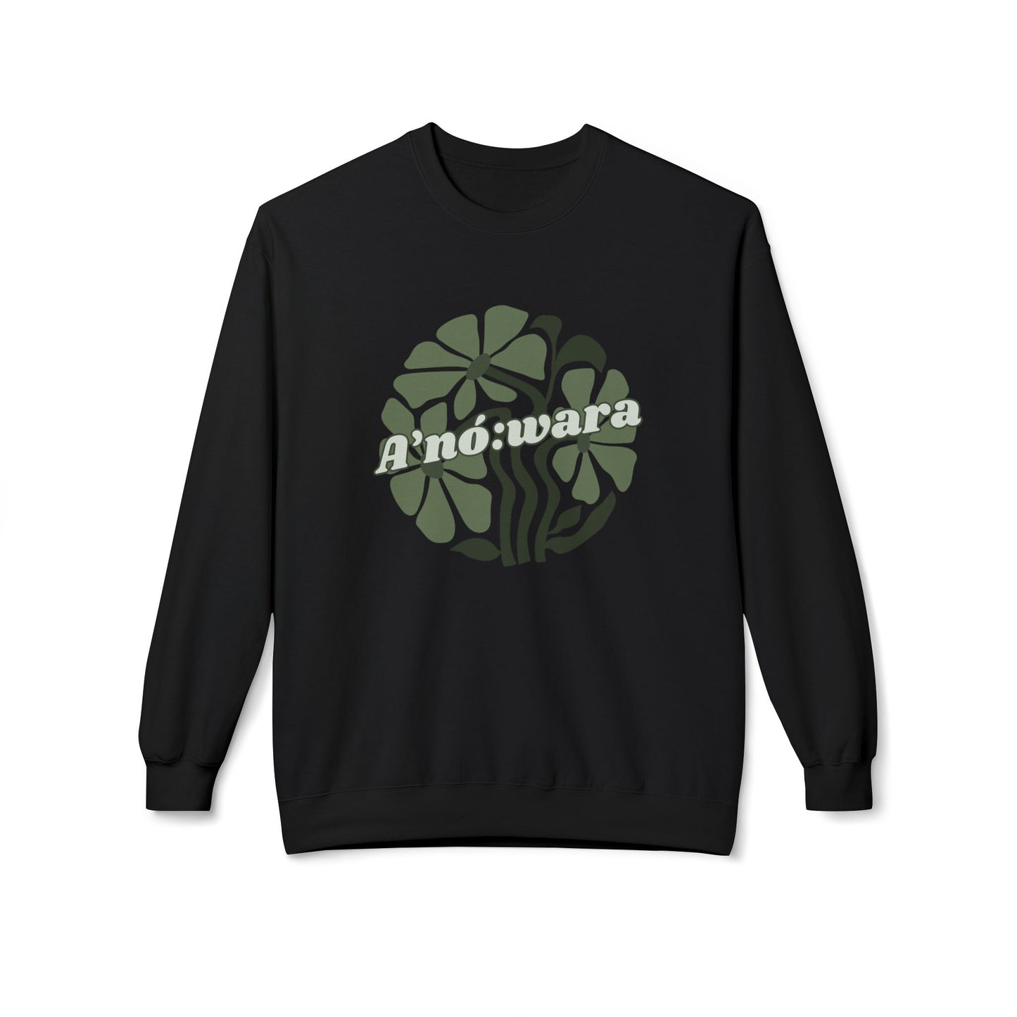 "A'no:wara/Turtle" Clan Unisex Fleece Crewneck Sweatshirt