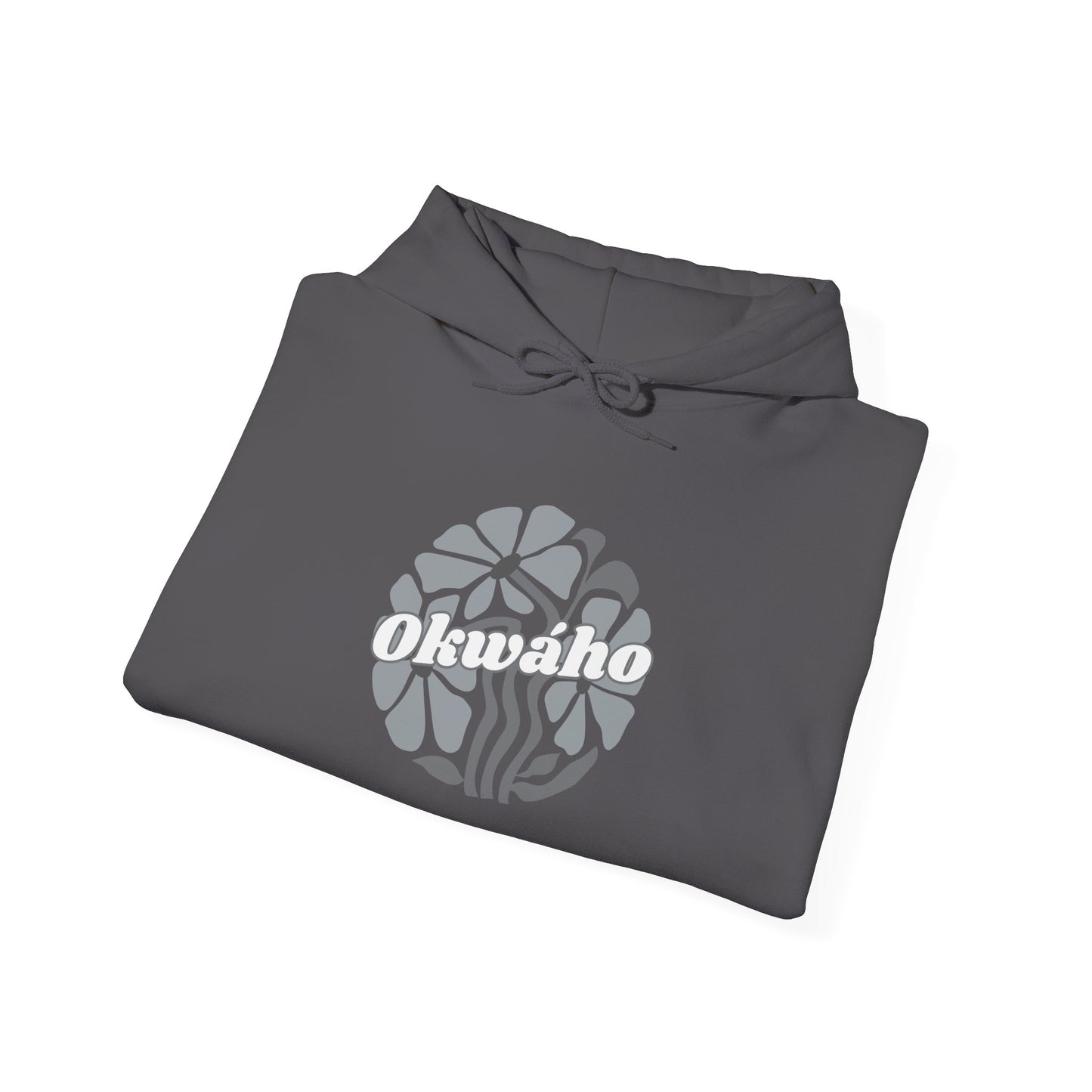 "Okwaho/Wolf" Unisex Heavy Blend™ Hooded Sweatshirt