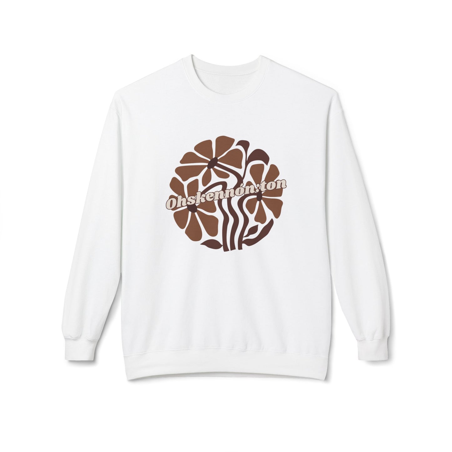 "Ohskennon:ton/Deer" Clan Unisex Fleece Crewneck Sweatshirt