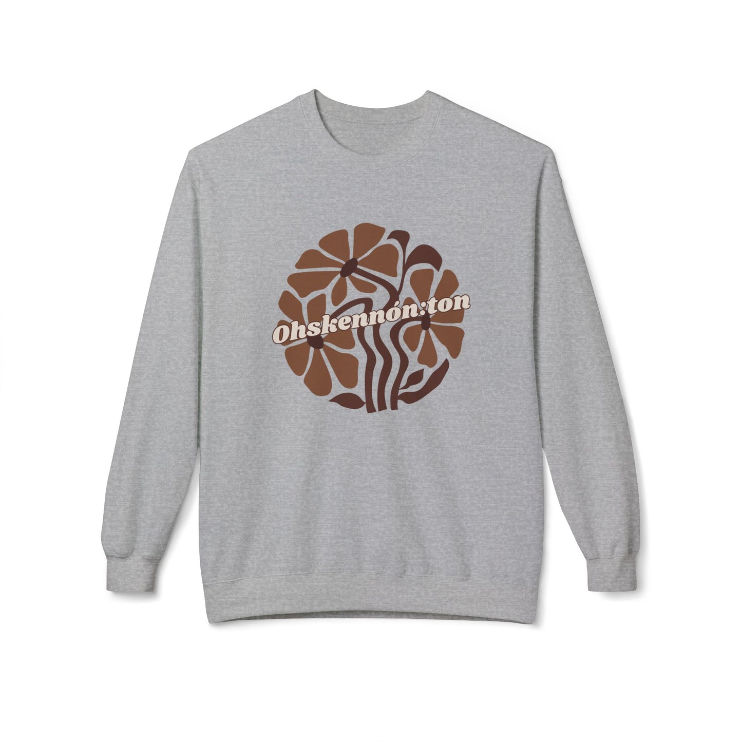 "Ohskennon:ton/Deer" Clan Unisex Fleece Crewneck Sweatshirt