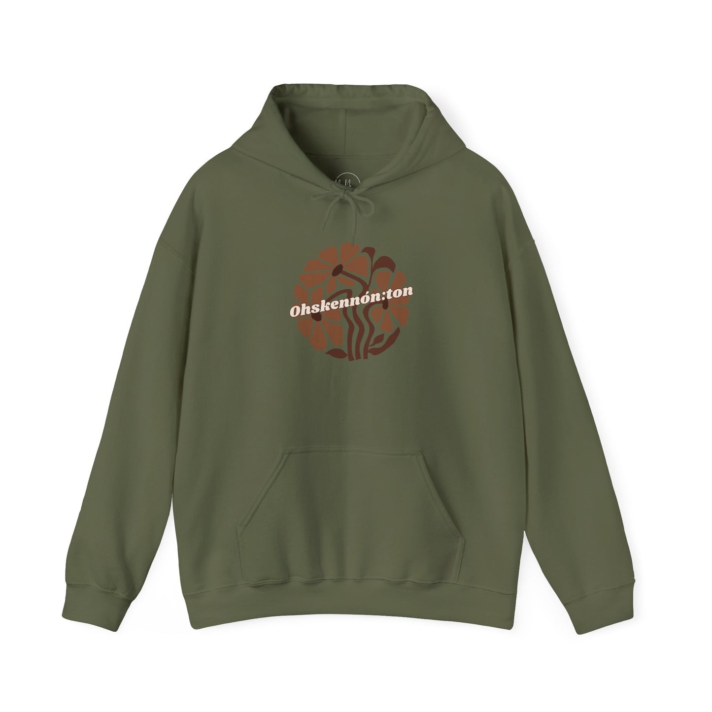 "Ohskennon:ton/Deer" Unisex Heavy Blend™ Hooded Sweatshirt