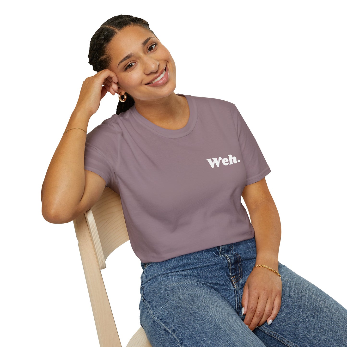 "Weh." Unisex Softstyle T-Shirt