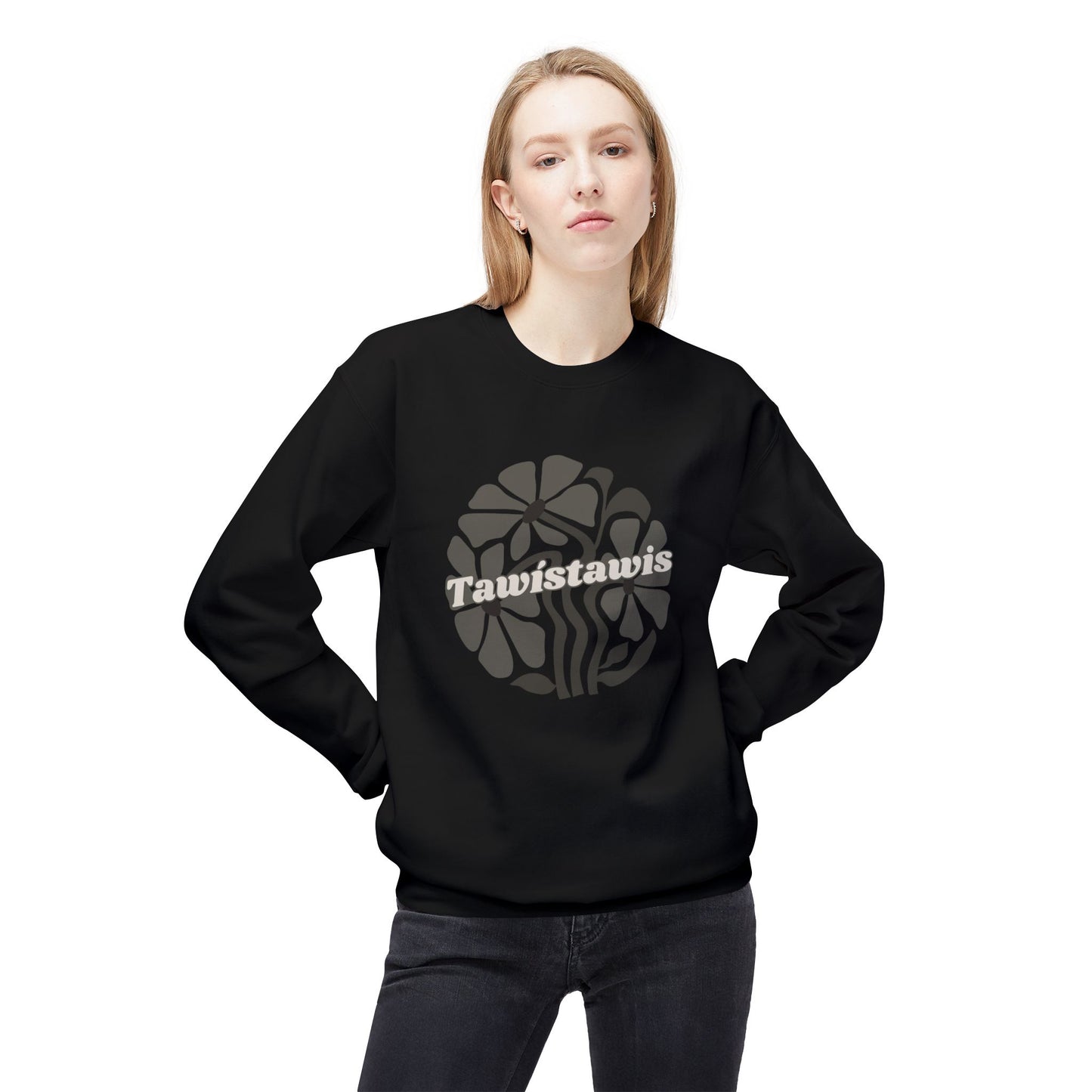 "Tawistawis/Snipe" Clan Unisex Fleece Crewneck Sweatshirt